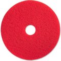 Sp Richards Genuine Joe® 20" Buffing Pad, Red, 5 Per Case GJO90419